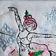 Christmas boot 'sugar plum Fairy' from the Nutcracker, Christmas sock, Moscow,  Фото №1