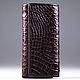 Ключница из кожи крокодила IMA0259VK5. Ключницы. CrocShop товары из экзотической кожи. Ярмарка Мастеров.  Фото №5