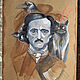  Edgar Poe portrait. Pictures. 1000 trees. Online shopping on My Livemaster.  Фото №2