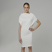 Одежда handmade. Livemaster - original item Dress white casual. Handmade.