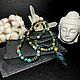 Rosary of Indian Jasper 77 b. Rosary. oko-siriusa. Online shopping on My Livemaster.  Фото №2