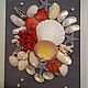 Объемная картина из морских ракушек "Морское дно", Картины, Магнитогорск,  Фото №1
