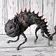 Авторская интерьерная игрушка: Монстрики. Чудик коралловый. Интерьерная кукла. Творческая мастерская Эрики Вайс. Интернет-магазин Ярмарка Мастеров.  Фото №2
