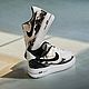 Кроссовки белые Nike Air Force 1 унисекс, кастом ручная роспись япония. Кроссовки. Olgavolgoart. Роспись одежды и обуви. Кастом. Ярмарка Мастеров.  Фото №12