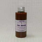 Материалы для творчества handmade. Livemaster - original item Lac, Shellac, natural (non-purified) alcohol-based. 100 ml. Handmade.
