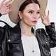 Заказать Серьги Katya Dzhon - "шторки" с кольцом серебристого цвета. Katya Dzhon. Ярмарка Мастеров. . Серьги классические Фото №3