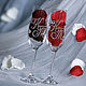 Personalized wedding glasses, Wedding glasses, Moscow,  Фото №1