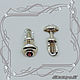Order Earrings 'Light style in silver - 'Vitaminka'' with grenades (925 silver). MaksimJewelryStudio. Livemaster. . Earrings Фото №3