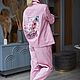 Пижама из жаккардового хлопка «Розовый Фламинго», Пижамы, Москва,  Фото №1