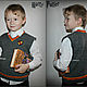 Vest 'Gryffindor'. Childrens vest. Shop Natalia Glebovskaya. Online shopping on My Livemaster.  Фото №2