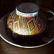 Tea pairs: inspired by Gustav Klimt. Single Tea Sets. odcraftsman. Online shopping on My Livemaster.  Фото №2