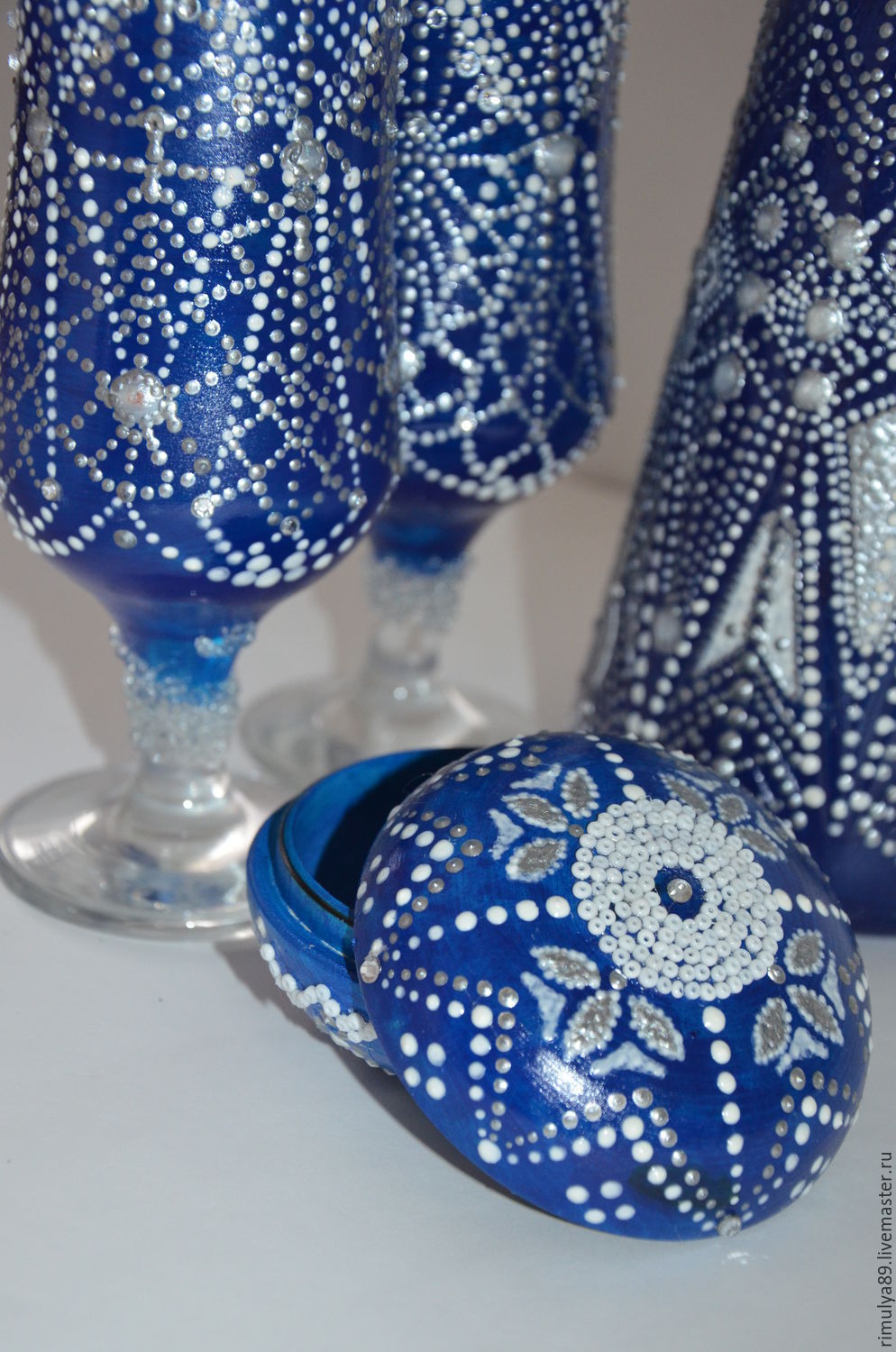 Точечная роспись по стеклу.Набор в интернет-магазине на Ярмарке ...