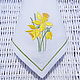 Order Napkin with embroidery 'Daffodils'. Shpulkin dom. Livemaster. . Swipe Фото №3