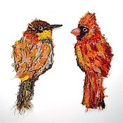 Материалы для творчества handmade. Livemaster - original item A set of handmade stripes Bee-eater and cardinal. Handmade.