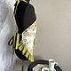Gifts on February 23: Men's apron for kitchen with gold. Aprons. Kitchen. My Livemaster. Фото №5
