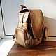 Backpack leather women's custom for Tatiana. Classic Bag. Innela- авторские кожаные сумки на заказ.. My Livemaster. Фото №4