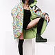 Warm jacket ' Houses'. Outerwear Jackets. Evgeniya Petrik. Online shopping on My Livemaster.  Фото №2