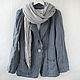 Smoky linen jacket with open edges. Jackets. etnoart. My Livemaster. Фото №4
