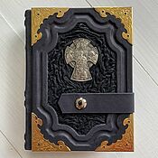 Сувениры и подарки handmade. Livemaster - original item Prayer book of an Orthodox Cossack (gift leather book). Handmade.