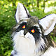 Cat-raccoon from deep space. Realistic toy still life, fantasy. Stuffed Toys. ATola. Online shopping on My Livemaster.  Фото №2