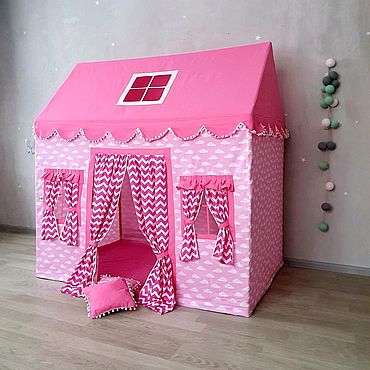Детские игровые домики на дачу из дерева и пластика, купить в Москве