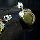 Заказать Серьги "Гроздь". Золото, филигрань, мокуме гане. Alcedo Jewelry. Ярмарка Мастеров. . Серьги классические Фото №3