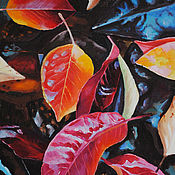 Картины и панно handmade. Livemaster - original item Oil painting autumn colors. Handmade.