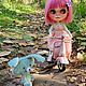 Заказать Кукла Blythe custom doll, collection doll, OOAK TBL white, зайка тедди. Людмила (akvareel). Ярмарка Мастеров. . Кукла Кастом Фото №3