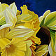 Painting 'Bouquet of yellow daffodils' oil on canvas 60h80cm. Pictures. vestnikova. My Livemaster. Фото №4