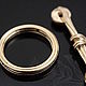 Togl lock for jewelry art.5-21, matte gilding Yu.Korea, Accessories4, Blagoveshchensk,  Фото №1