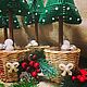 Новогодняя ёлка. Новогодние сувениры. Fashion Wicker. Интернет-магазин Ярмарка Мастеров.  Фото №2