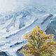 Oil painting 'Autumn Mountains'. Pictures. Andrey Smolensky painter (andreysmolensky). My Livemaster. Фото №4