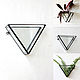 the floriana. Geometric hanging wall Floriana prism. Pendants for pots. Glass Flowers. My Livemaster. Фото №6