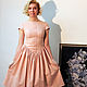Cocktail dress in a retro style Rose quartz, Dresses, Moscow,  Фото №1