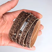 Украшения handmade. Livemaster - original item Bracelet for good Luck. Leather bracelet. Handmade.