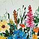  Painting wildflowers ' Abstract wildflowers'. Pictures. lana-zalts. My Livemaster. Фото №4