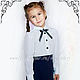 School uniform (blouse) Art.016. Skirts. ModSister. Online shopping on My Livemaster.  Фото №2