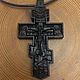 Резной деревянный крестик, Крестик, Калининград,  Фото №1