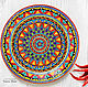 'Hot Mexico' decorative plate hand-painted, Plates, Krasnodar,  Фото №1