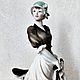 Statuette 'Sunday walk' by G. Armani Florence1994. Vintage statuettes. Lesica. Online shopping on My Livemaster.  Фото №2