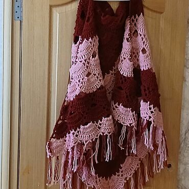 Одежда ручной работы. Ярмарка Мастеров - ручная работа Шаль. Handmade.