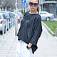 Нарядная, льняная  блузка на лето - TP0526LE. Блузки. EUG FASHION. Ярмарка Мастеров.  Фото №5