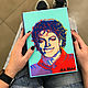 Clutch-book 'Michael Jackson'. Clutches. BookShelf. My Livemaster. Фото №4