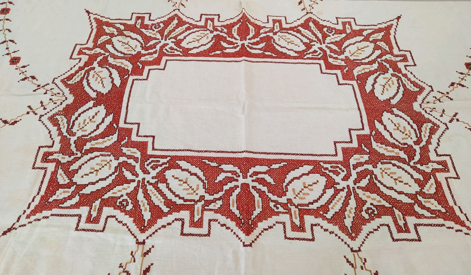 Скатерть старая карта