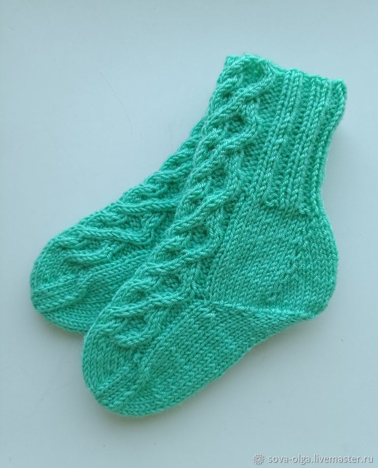 Разноцветные носки с ажурными косами от AnesteziaCop, / Фотофорум на биржевые-записки.рф