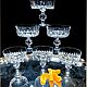 Заказать Винтаж: Бокалы   креманки хрусталь   Германия  90мл. la_buffet_vintage. Ярмарка Мастеров. . Стаканы винтажные Фото №3