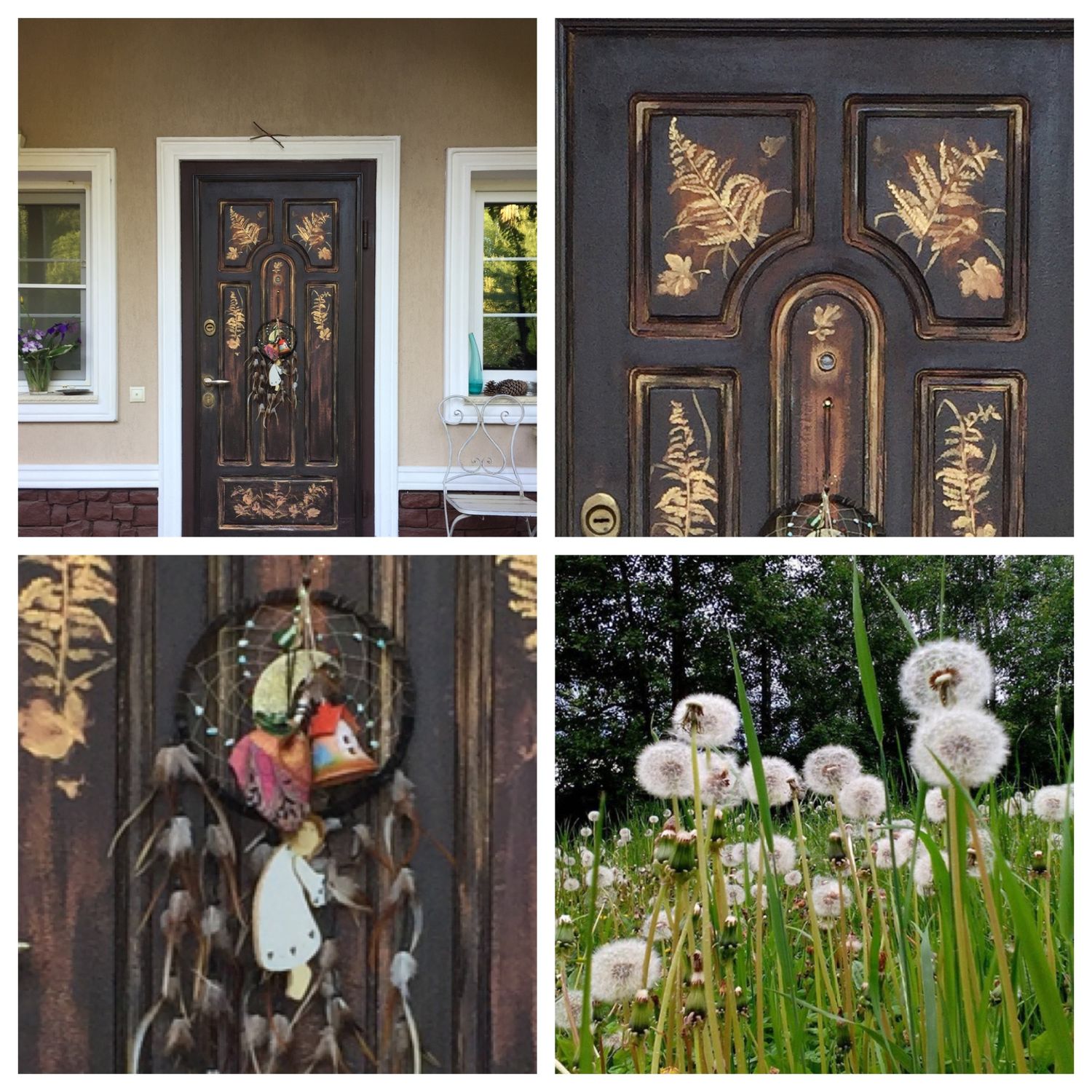 Вариант оформления входной двери дома – заказать на Ярмарке Мастеров ...