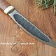 Заказать Якутский нож в подарок для охотников и рыбаков. Юрий blacksmith (mastercool). Ярмарка Мастеров. . Ножи Фото №3