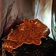 Order Ceramic dish Amber fern leaf. GFox family workshop (homeaccent). Livemaster. . Dish Фото №3