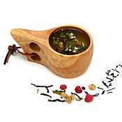 Посуда handmade. Livemaster - original item Wooden Mug Kuksa. Mug made of solid wood 200 ml. Art.26037. Handmade.